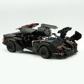 1: 8 Dark Armor Car Building Sets with Remote Control, Electric Lift Missile System, Electric Door (3927Pcs)